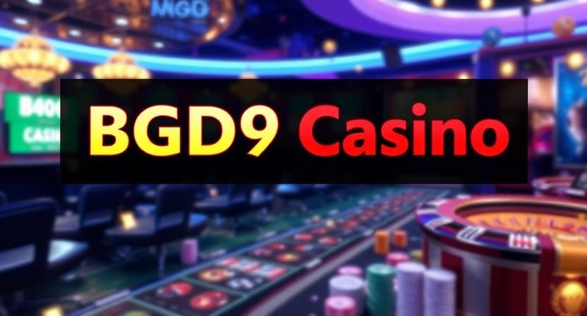 Variety of slot machines available on BGD9